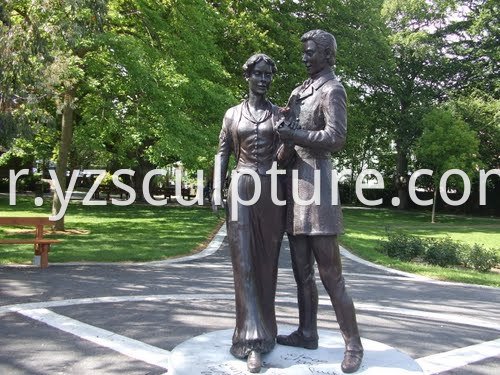 bronze figure statue